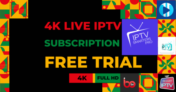 4K live IPTV subscription with free trial - Stream over 35,000 channels in HD & 4K quality with fast servers for buffer-free experience.